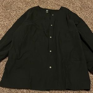 Women’s Black Scrub Jacket